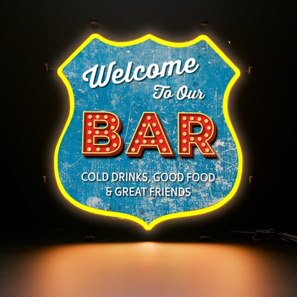 Contour Neon LED - Welcome to our Bar - Afbeelding 3