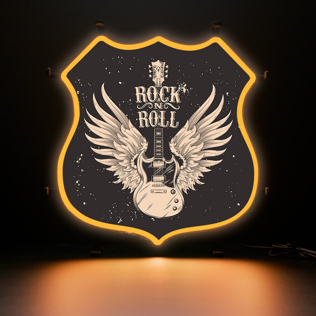 Contour Neon LED - Rock and Roll Wings