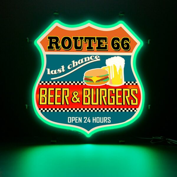 Contour Neon LED - Beer - Burgers - Afbeelding 2