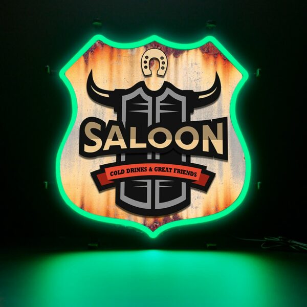 Contour Neon LED - Saloon Rust - Afbeelding 2