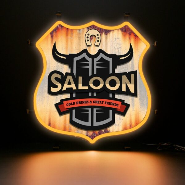 Contour Neon LED - Saloon Rust - Afbeelding 3