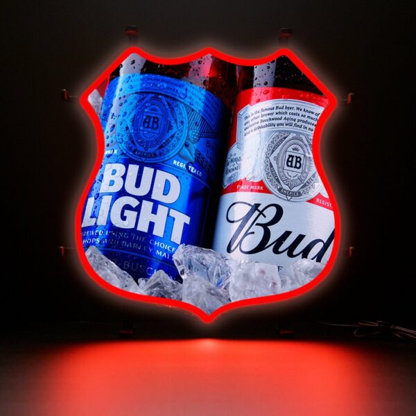 Contour Neon LED - Budweiser bottles - Afbeelding 4