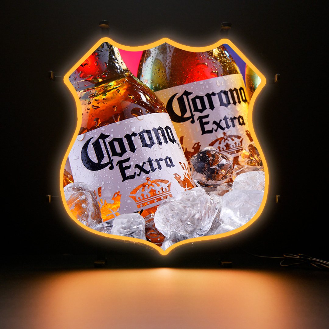 Contour Neon LED - Corona Bottles