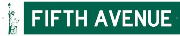 New York - Street Sign - Fifth Avenue