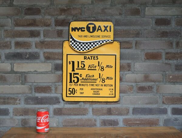 New York Taxi Rates - Afbeelding 2