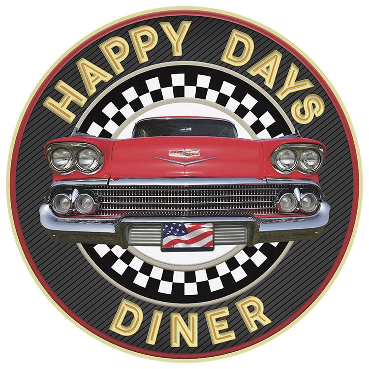 Happy Days Diner - 60cm