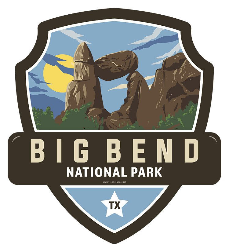 Landmark BIG BEND Nationaal Park