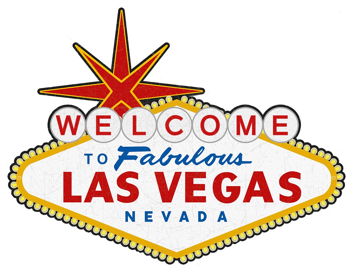 Las Vegas Sign - Star - grunge