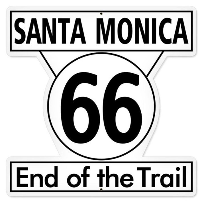 Santa Monica - Route 66 - End of Trail