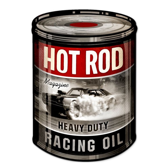 Racing Oil Barrel - Hot Rod