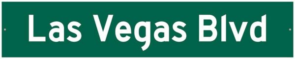 Street Sign - Las Vegas Boulevard