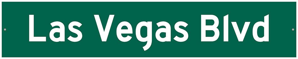Street Sign - Las Vegas Boulevard