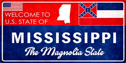 Mississippi - 15 x 30 cm