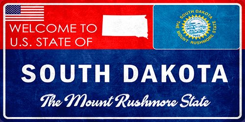 South Dakota - 15 x 30 cm