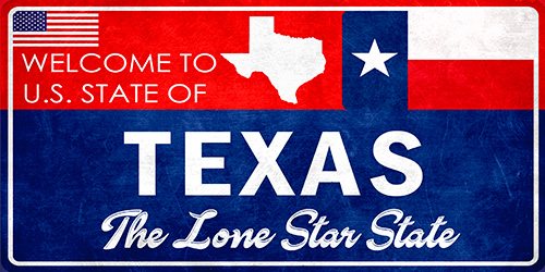 Texas - 15 x 30 cm