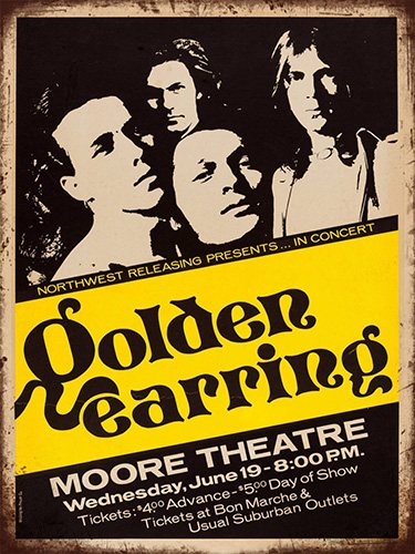Golden Earring - Moore Theatre - 20 x 30 cm