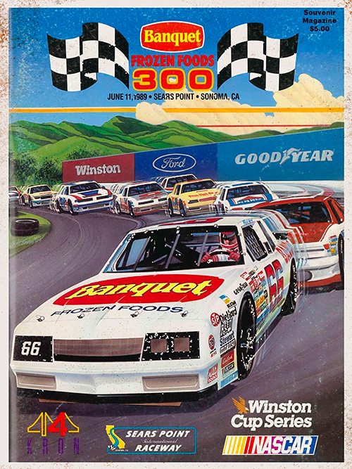 Nascar - Winston Cup Series - 1989 - 20 x 30 cm