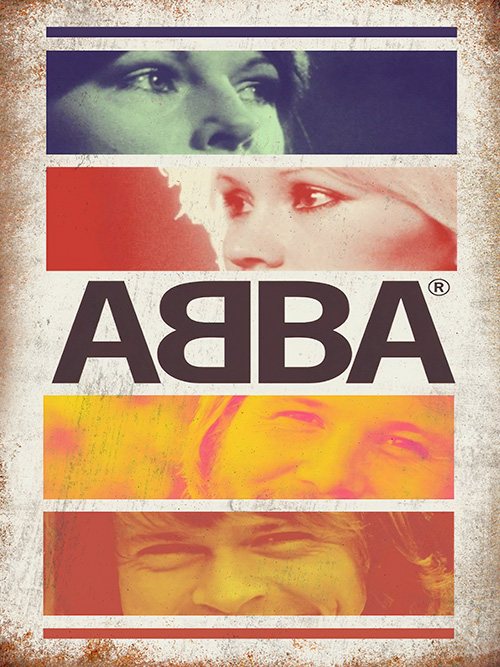 Abba - colors - 30 x 40 cm
