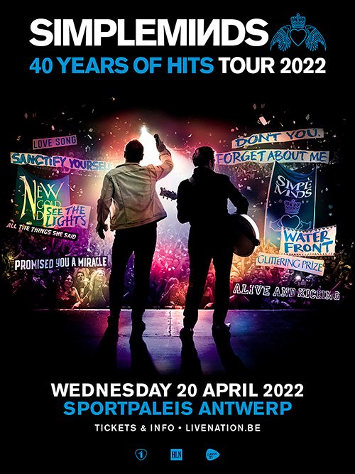 Simple Minds - 2022 - 30 x 40 cm