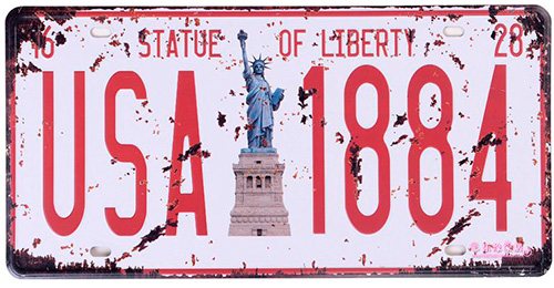 USA 1884 - Stature of Liberty - 15 x 30 cm