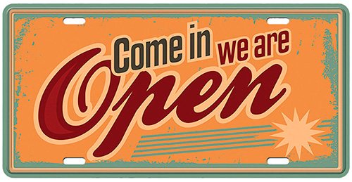 Open - 15 x 30 cm