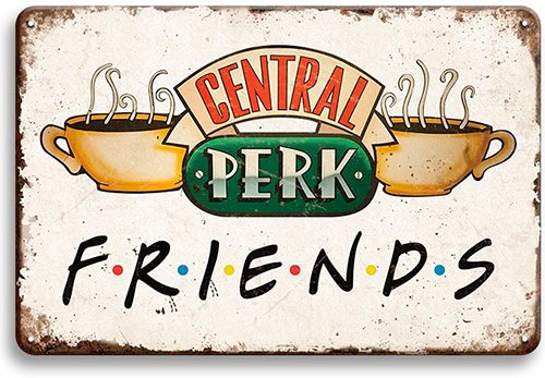 Central Perk - Friends - 30 x 40 cm