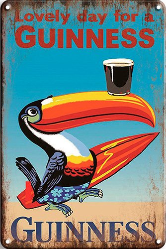 Guinness - Bird - 30 x 40 cm