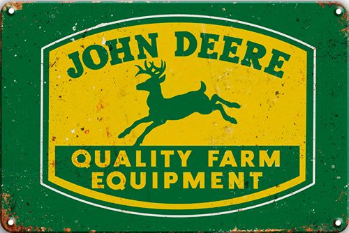 John Deere - 20 x 30 cm