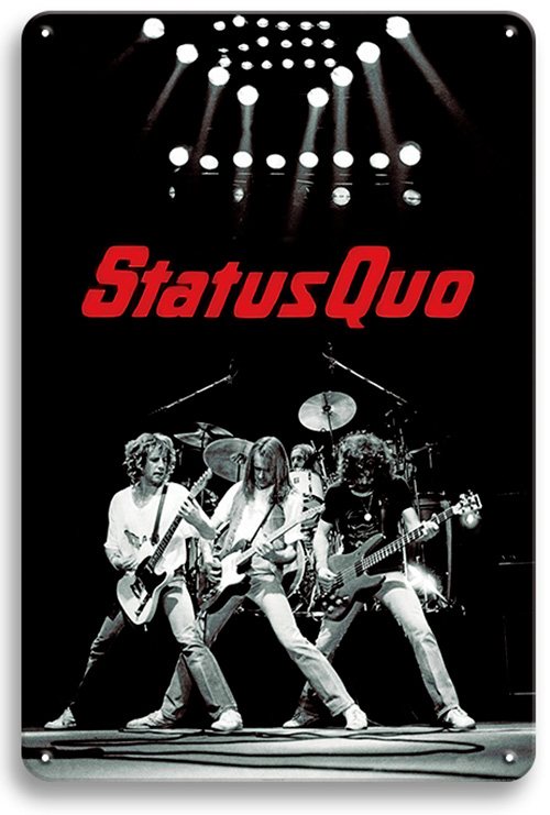 Status Quo - Band - 20 x 30 cm