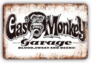 Gas Monkey - 20 x 30 cm