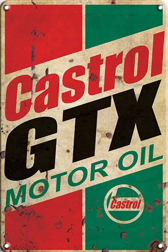 Castrol GTX - 30 x 40 cm