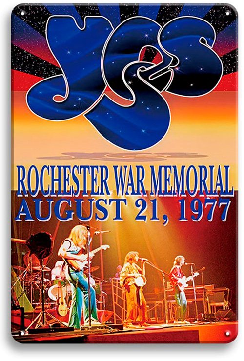 Yes - Rochester 1977 - 20 x 30 cm