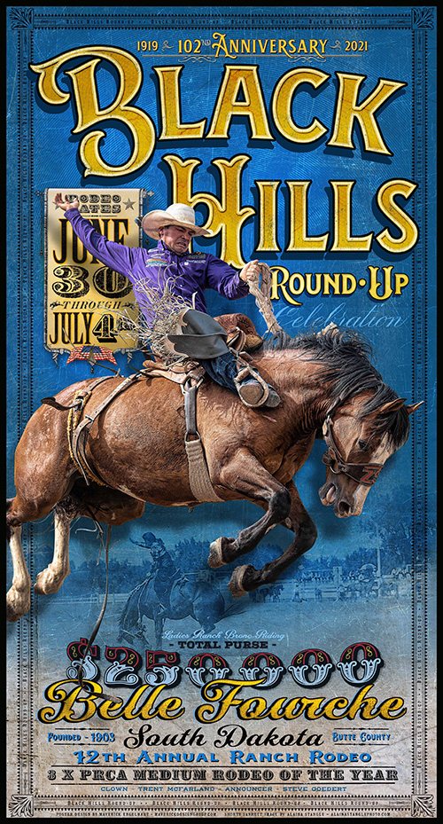 Rodeo - Black Hills - Blue