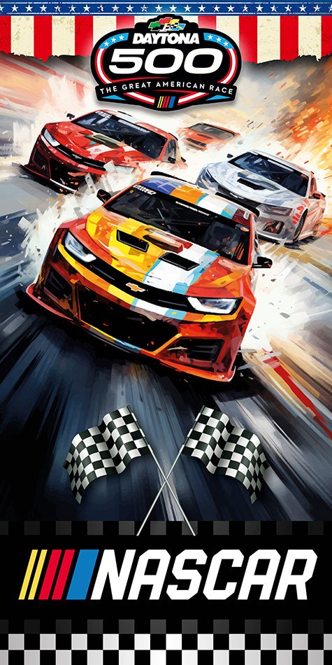 Nascar - Daytona - Finish Flags