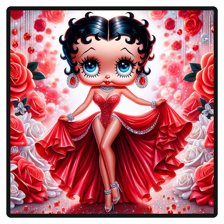 Betty Boop - Roses