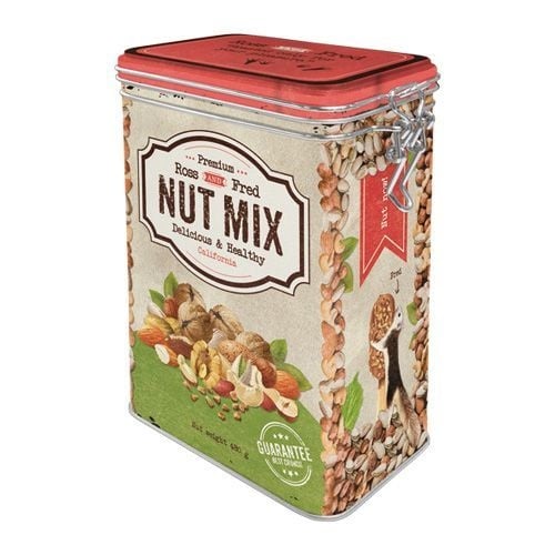 Tinnen Blik Clip Top -M- Nut Mix