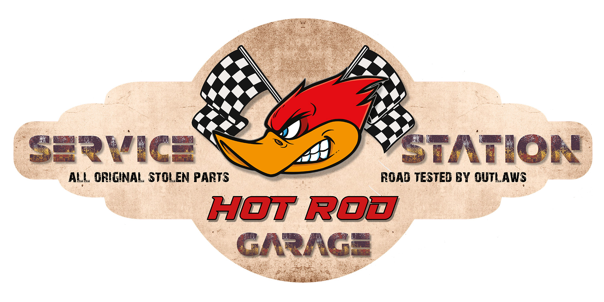 Shield Long - Hot Rod Garage