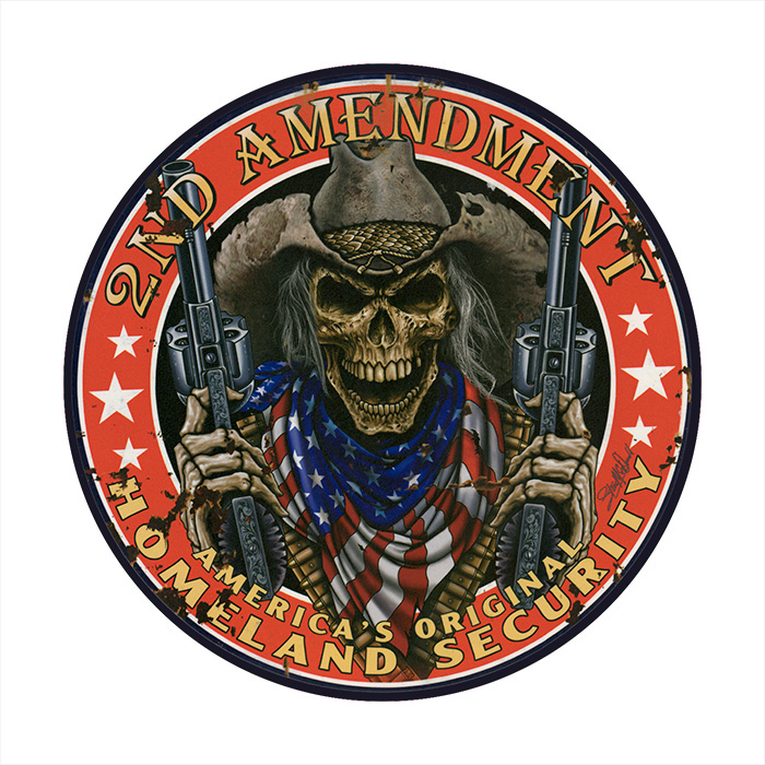 Onderzetter rond - 2nd Amendment