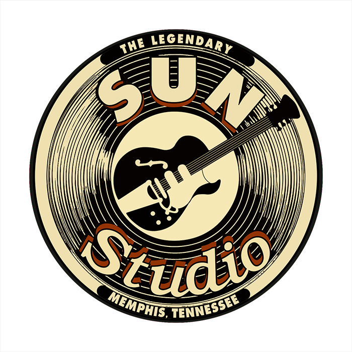 Onderzetter rond - Sun Studio