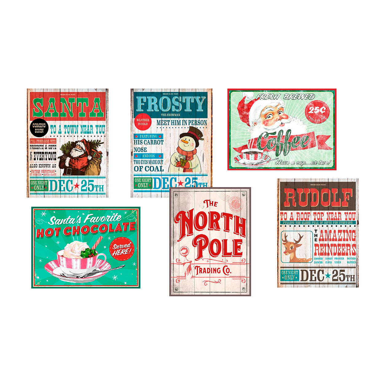 USA CARDS - Set Christmas - 1