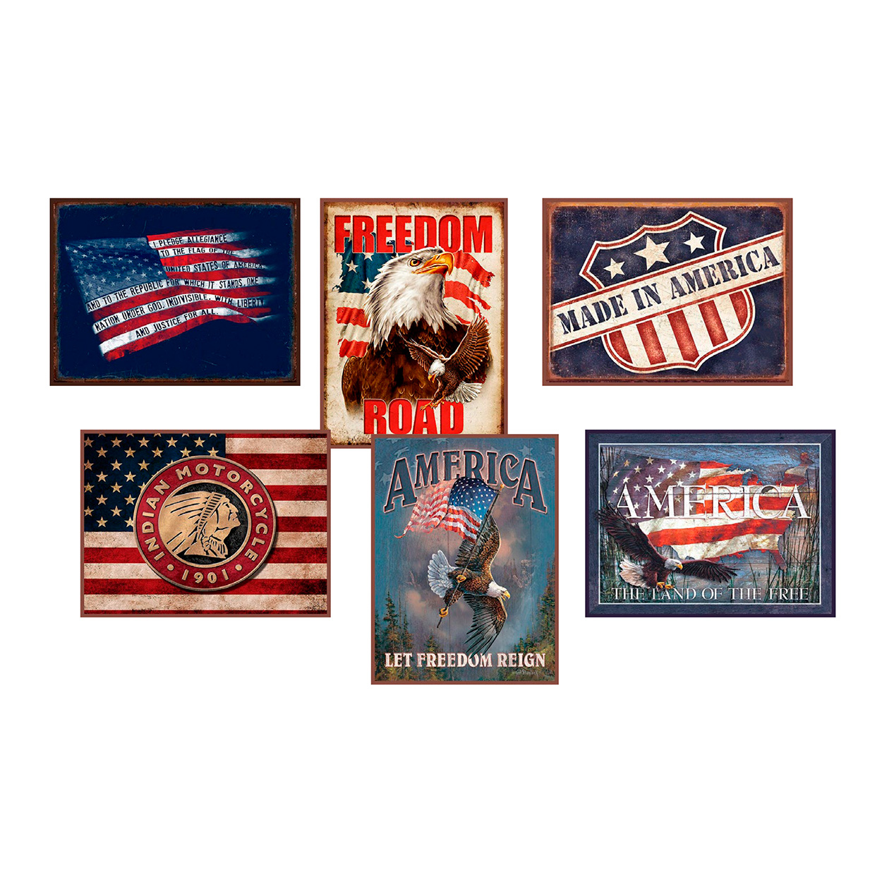 USA CARDS - Set Patriot USA