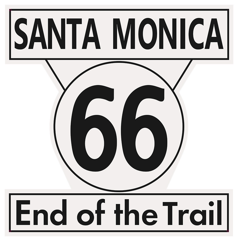 Santa Monica - Route 66 - End of Trail